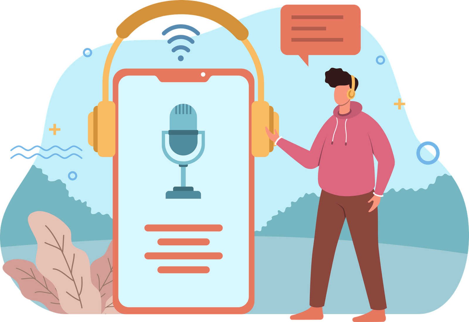 New podcasts by year