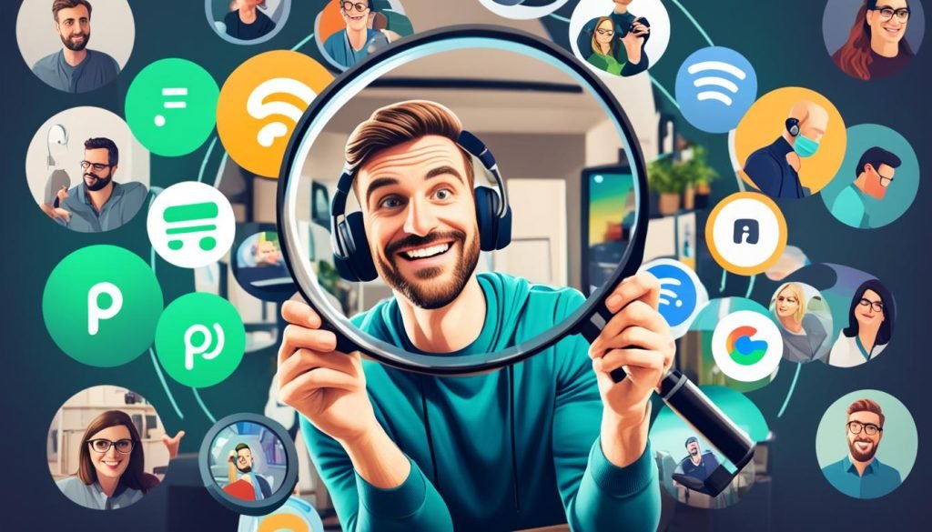 finding podcast host emails