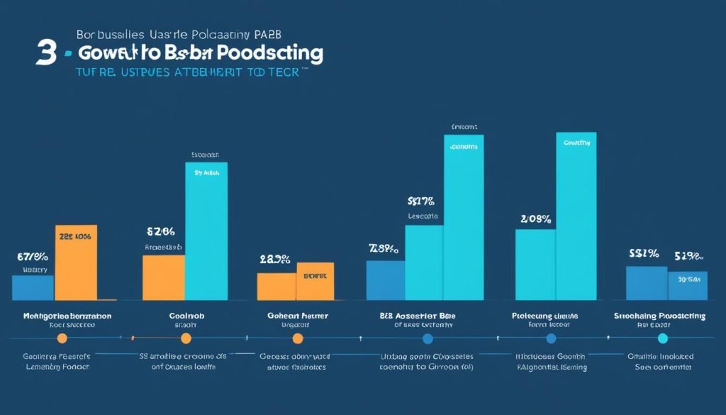 B2B podcasting statistics
