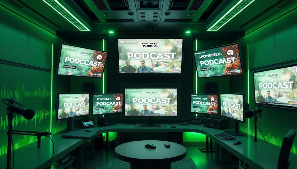 Podcast advertising options