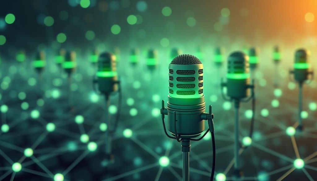 Backlink generation through podcast guesting