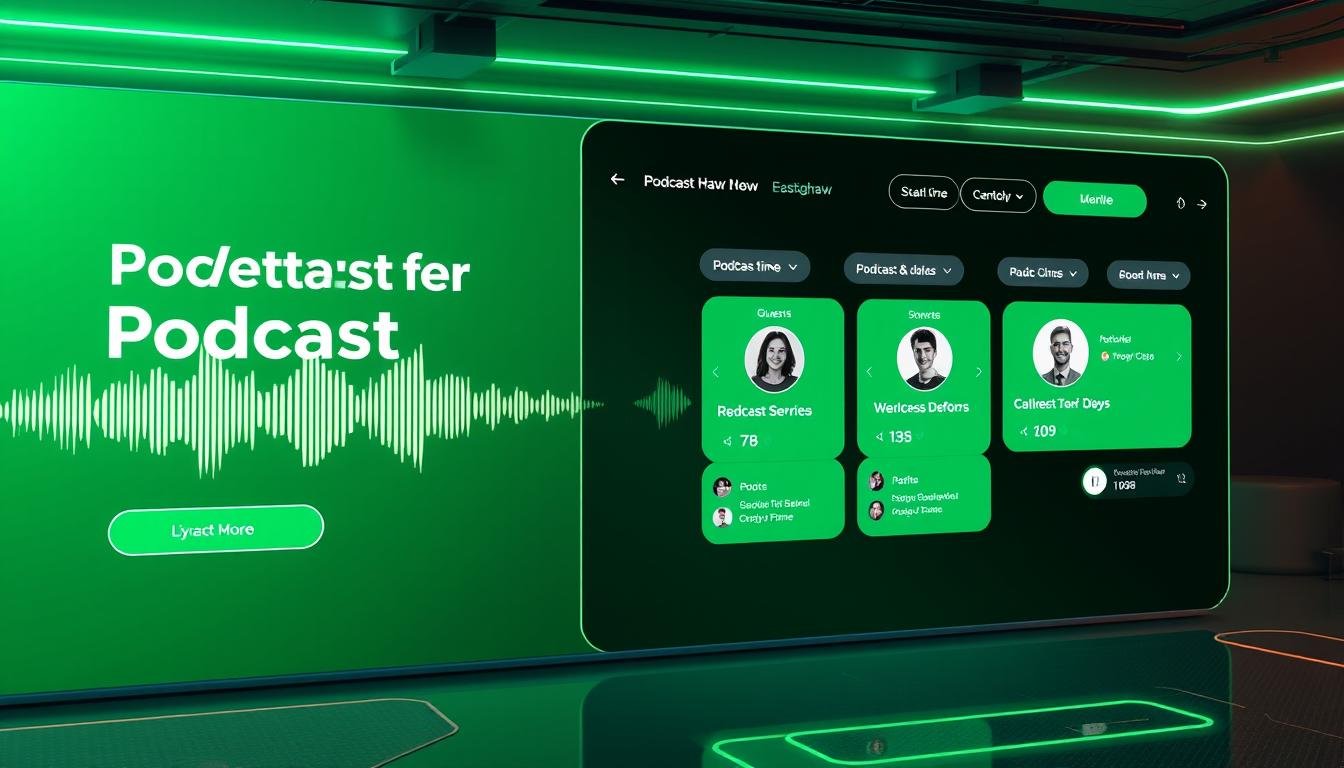 Podcast guest booking platform