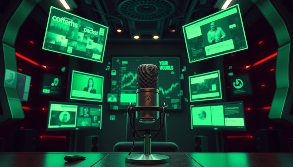 Repurposing podcast content