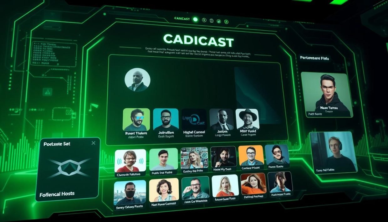 how to find podcasts with influential hosts